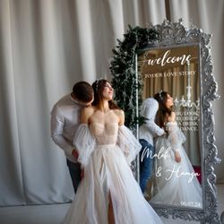 Vooy Design & Printing - Wedding Mirror Decals