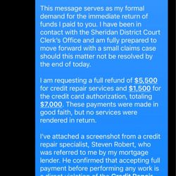 American Best Credit - The owner took full payment upfront, which is a violation of the consumer credit repair organization act!
