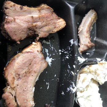 Banjo's BBQ - Maybe 3" rib. Night before when he brought me a sample I received 2 that were twice as long as each of these. - Barbeque Near Me - Dayton, Tennessee