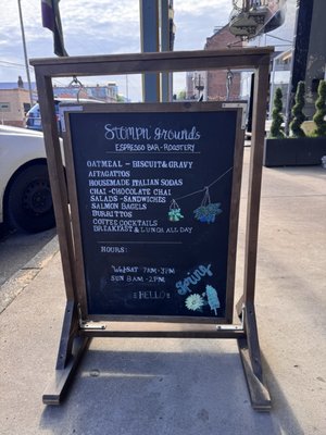 Menu photo 1 Stomp'n Grounds Espresso Bar Hermann, MO Menu photo 1 Stomp'n Grounds Espresso Bar Hermann, MO