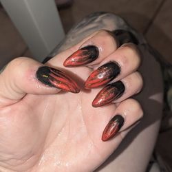 Beauty Nails & Spa - Acrylic fill done by Alex! He worked quickly and did a great job; not his usual work and he absolutely crushed my vision!