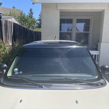 Vivid Optic - Front windshield visor - Home Window Tinting Near Me - Vacaville, California