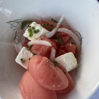 Kyma - Watermelon salad - Greek Near Me - Atlanta, Georgia