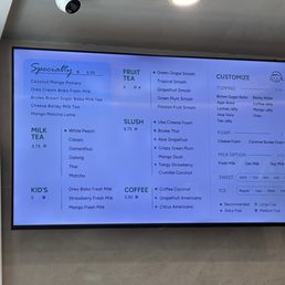 Menu Menu
