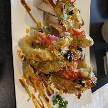 Matsuyama Restaurant - Super Rainbow roll - Japanese Near Me - Stockton, California Matsuyama Restaurant - Super Rainbow roll - Japanese Near Me - Stockton, California