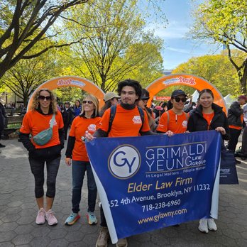 Grimaldi Yeung Law Group - CaringKind Alzheimer's Walk 2025 - Elder Law Near Me - Brooklyn, New York