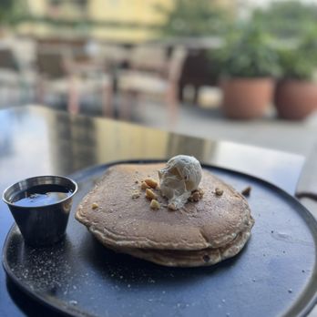 Hideout - Buckwheat Pancakes ($20) - Bars Near Me - Honolulu, Hawaii Hideout - Buckwheat Pancakes ($20) - Bars Near Me - Honolulu, Hawaii