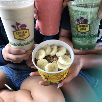 Lanikai Juice - Kailua monkey, super green, strawberry Shaka, available original - Juice Bars & Smoothies Near Me - Honolulu, Hawaii