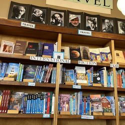 Booklink Booksellers - Travel section.