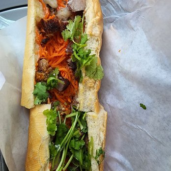 Saiga Vietnamese Eatery - Pork belly sandwich - Vietnamese Near Me - Irvine, California