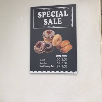 D J Donut - a special sale sign - Donuts Near Me - Aubrey, Texas D J Donut - a special sale sign - Donuts Near Me - Aubrey, Texas