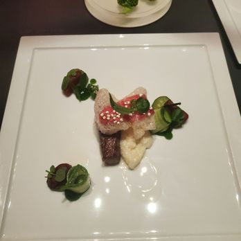 EVER - Waygu, chicarone, gruyere grits, pickles and dates - New American Near Me - Chicago, Illinois EVER - Waygu, chicarone, gruyere grits, pickles and dates - New American Near Me - Chicago, Illinois
