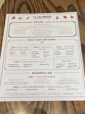 Menu photo 6 La Salumeria Las Vegas, NV Menu photo 6 La Salumeria Las Vegas, NV