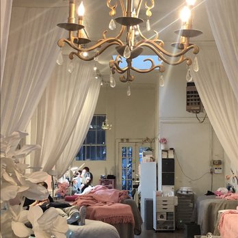 Bloom - Back area with beds and estheticians working their magic - Makeup Artists Near Me - San Jose, California
