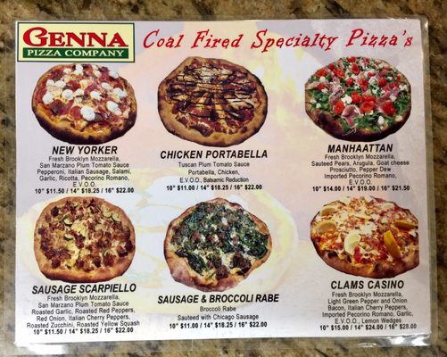 Menu photo 7 Genna Pizza Melbourne, FL