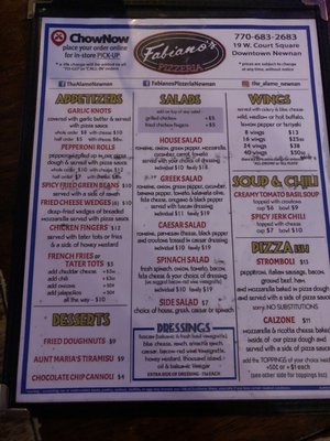 Menu photo 1 Alamo Jacks Newnan, GA