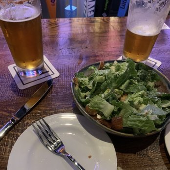 Tavern in the Square - Caesar salad (side) and Shipyard pumpkin head - Desserts Near Me - Woburn, Massachusetts Tavern in the Square - Caesar salad (side) and Shipyard pumpkin head - Desserts Near Me - Woburn, Massachusetts