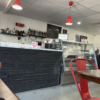 The Bagel Lady - The coffee bar area of the shop - Bagels Near Me - Rockwall, Texas