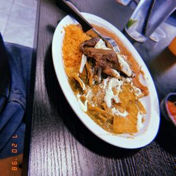 Chilaquiles Gandallas Con Carne Asada