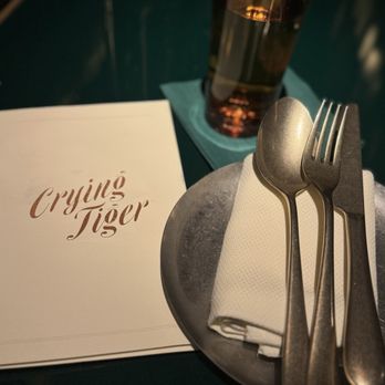 Crying Tiger - Love water without ice, thank you - Thai Near Me - Chicago, Illinois