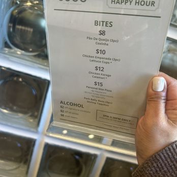 Sugo Social - Happy Hour Menu until 6:00 pm - New American Near Me - Rolling Hills Estates, California