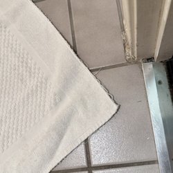 Tattered linens.