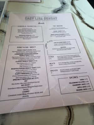 Menu photo 2 Easy Like Sunday Charlotte, NC