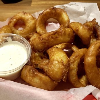 The Chowder Barge - Basket of onion rings - Seafood Near Me - Wilmington, California