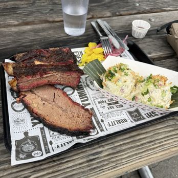 Fikscue - Beef back ribs, brisket, potato salad - Barbeque Near Me - San Francisco, California