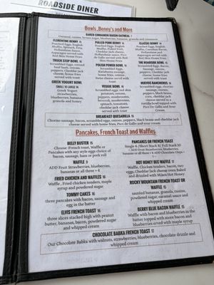 Menu photo 2 The Roadside Diner Wall, NJ