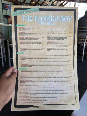 Menu photo 2 The Florida Boy Bar and Grill Layton, FL