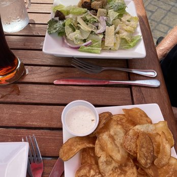 Murphy's Pub & Grill - Homemade chips, ceaser salad and suisse mushroom burger. - Gastropubs Near Me - Rapid City, South Dakota Murphy's Pub & Grill - Homemade chips, ceaser salad and suisse mushroom burger. - Gastropubs Near Me - Rapid City, South Dakota
