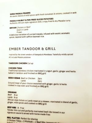 Menu photo 4 Ember Indian Kitchen Richmond, BC Menu photo 4 Ember Indian Kitchen Richmond, BC