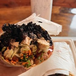 Diced- Miami Lakes - Forbidden rice whole wheat wrap