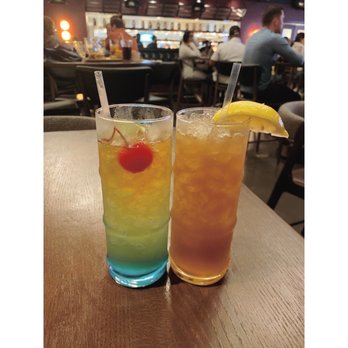 Puttshack - Henny colada & peach tea on peach tree - Mini Golf Near Me - Atlanta, Georgia