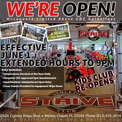 Strive Athletic Club - This is the best gym!  They have CrossTraining, cycling and yoga classes as well!!  for anyone interested they have a CrossFit gym!!!