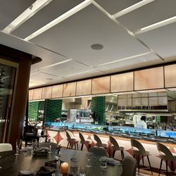 Abiaka Wood Fire Grill - Seminole Hard Rock Hollywood - Kitchen and Bar Area