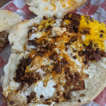 Eggs Travaganza - Chorizo, egg, and cheese (mozzarella instead of American for no extra charge) $5.00 - Breakfast & Brunch Near Me - New York, New York Eggs Travaganza - Chorizo, egg, and cheese (mozzarella instead of American for no extra charge) $5.00 - Breakfast & Brunch Near Me - New York, New York