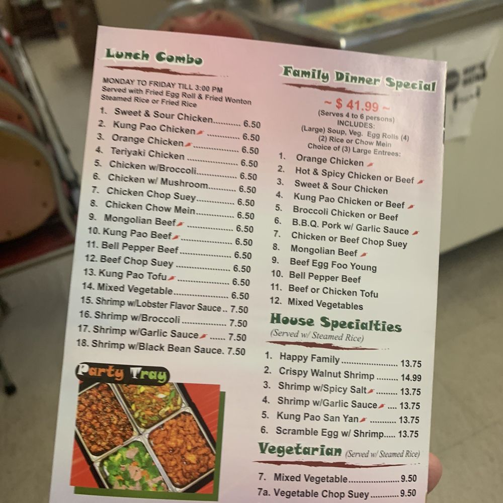 Lucky Bamboo Kitchen - Menu - Chinese Near Me - Lawndale, California