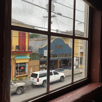Adolfo's - Window view from our table - Seafood Near Me - New Orleans, Louisiana