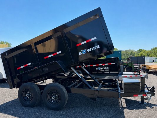 The Ultimate Dump Trailer - Meet the BWISE Ultimate Dump Trailer — engineered for the pros who show up and get it done, every single time.
Here's what sets it apart:
🔩 Hydraulic everything — jack, hoist, and double-acting ramp/gate
📐 Up to 17,600 lb GVWR with 45° dump angle
🛞 Dual 7,000 lb axles with self-adjusting electric brakes
⚡ Wireless remote — dump your load without leaving the cab
🔋 REDARC battery charger — your truck keeps it ready while you work
🪣 14–16 cu yds of capacity — fewer trips, more money
🛡️ Industry-best 5-year warranty, made in the USA The Ultimate Dump Trailer - Meet the BWISE Ultimate Dump Trailer — engineered for the pros who show up and get it done, every single time.
Here's what sets it apart:
🔩 Hydraulic everything — jack, hoist, and double-acting ramp/gate
📐 Up to 17,600 lb GVWR with 45° dump angle
🛞 Dual 7,000 lb axles with self-adjusting electric brakes
⚡ Wireless remote — dump your load without leaving the cab
🔋 REDARC battery charger — your truck keeps it ready while you work
🪣 14–16 cu yds of capacity — fewer trips, more money
🛡️ Industry-best 5-year warranty, made in the USA