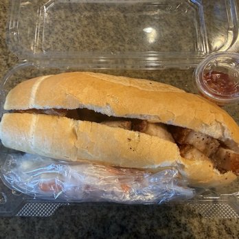 Bread Spot - Crispy Roasted Pork Sandwich - Bnh M Heo Quay - Vietnamese Near Me - Rosemead, California