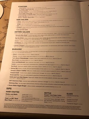 Menu photo 6 Ted's Montana Grill Durham, NC Menu photo 6 Ted's Montana Grill Durham, NC