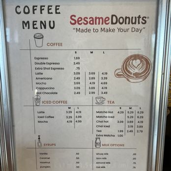Sesame Donuts - Coffee & Tea Near Me - Tempe, Arizona Sesame Donuts - Coffee & Tea Near Me - Tempe, Arizona