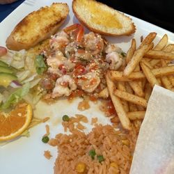 Mariscos Muelle 77 - Garlic shrimp