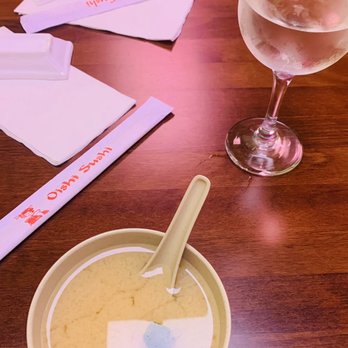Oishi Sushi - Miso Soup and Peach Saki - Sushi Bars Near Me - Chesapeake, Virginia Oishi Sushi - Miso Soup and Peach Saki - Sushi Bars Near Me - Chesapeake, Virginia