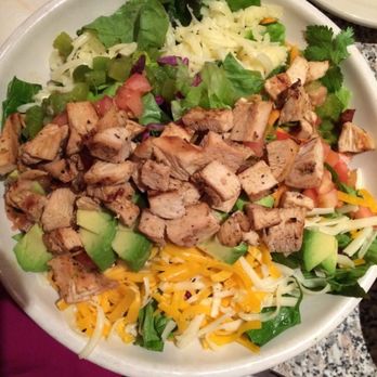Chuy's - Look at all that chicken on the salad !!!! - Tex-Mex Near Me - Plano, Texas Chuy's - Look at all that chicken on the salad !!!! - Tex-Mex Near Me - Plano, Texas