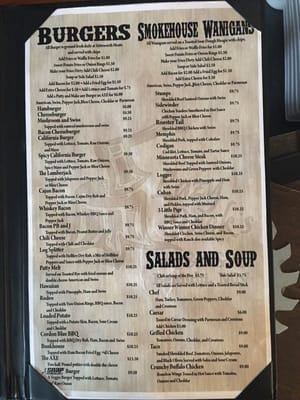 Menu photo 1 Lazy Jack's Bemidji, MN