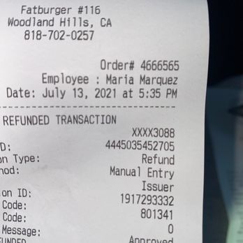 Fatburger & Buffalo's Express - rudest worker ever. she needs to fired or trained better. - Burgers Near Me - Los Angeles, California Fatburger & Buffalo's Express - rudest worker ever. she needs to fired or trained better. - Burgers Near Me - Los Angeles, California