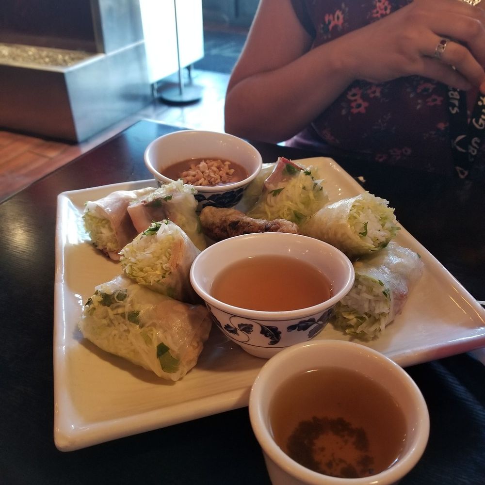 Saigon Blossoms - Mixed appetizer plate....I'd skip this one - Vietnamese Near Me - Tucson, Arizona Saigon Blossoms - Mixed appetizer plate....I'd skip this one - Vietnamese Near Me - Tucson, Arizona